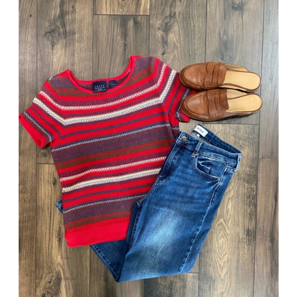 Knit Sweater Crazy Horse Liz Claiborne Small